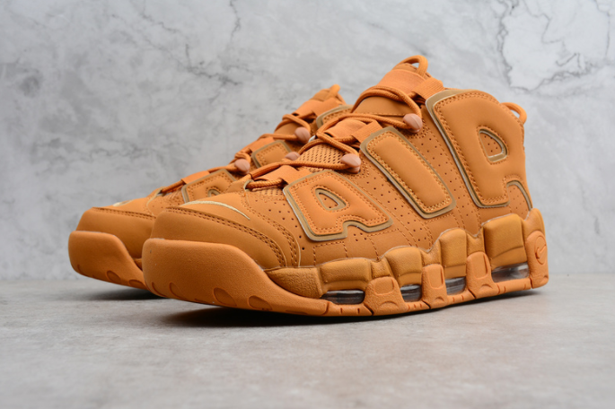 Nike Air More Uptempo Reflective Wheat Flax Gum - Click Image to Close